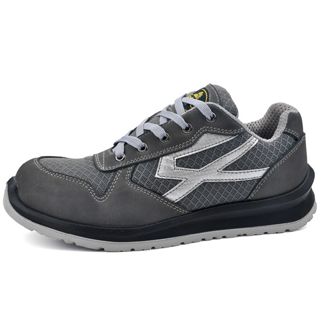Zapatos de seguridad compuestos sin metal L-7328 Gris