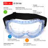 Gafas de seguridad transparentes duraderas SG007 Azul