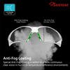 Listas de seguridad anti-fog de stock SG003GN