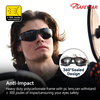 Gafas industriales Gafas de seguridad protectores para mujeres SG037 Negro