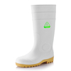 PVC Wellington Boots de lluvia W-6037 White