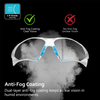 Gafas de seguridad aprobadas por CE SG003 Azul