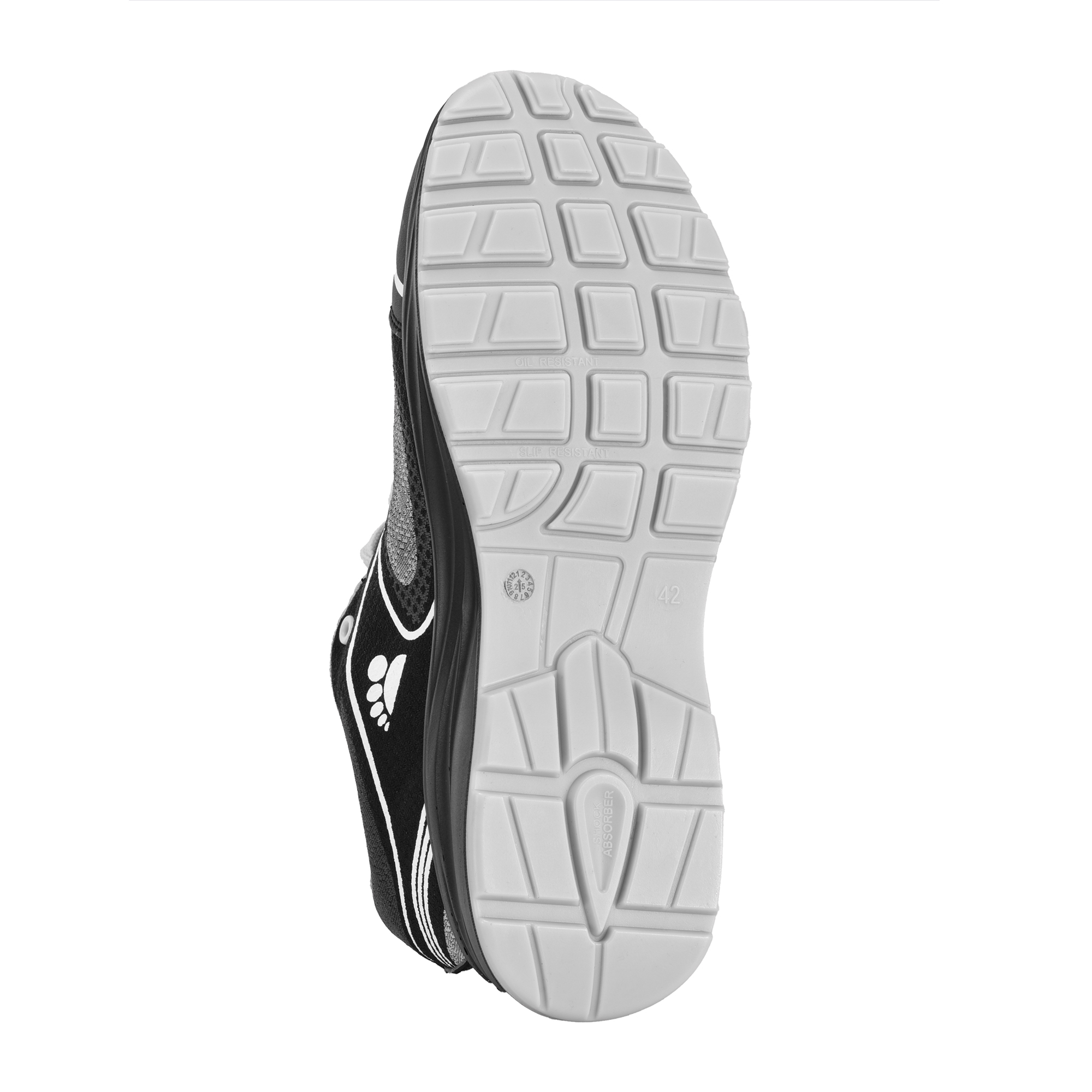 Zapatillas de seguridad deportivas de acero Toe L-7501 Gray 