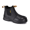 Botas de trabajo de minería sin cordones Chelsea con agarre de escalera M-8025NBKLG