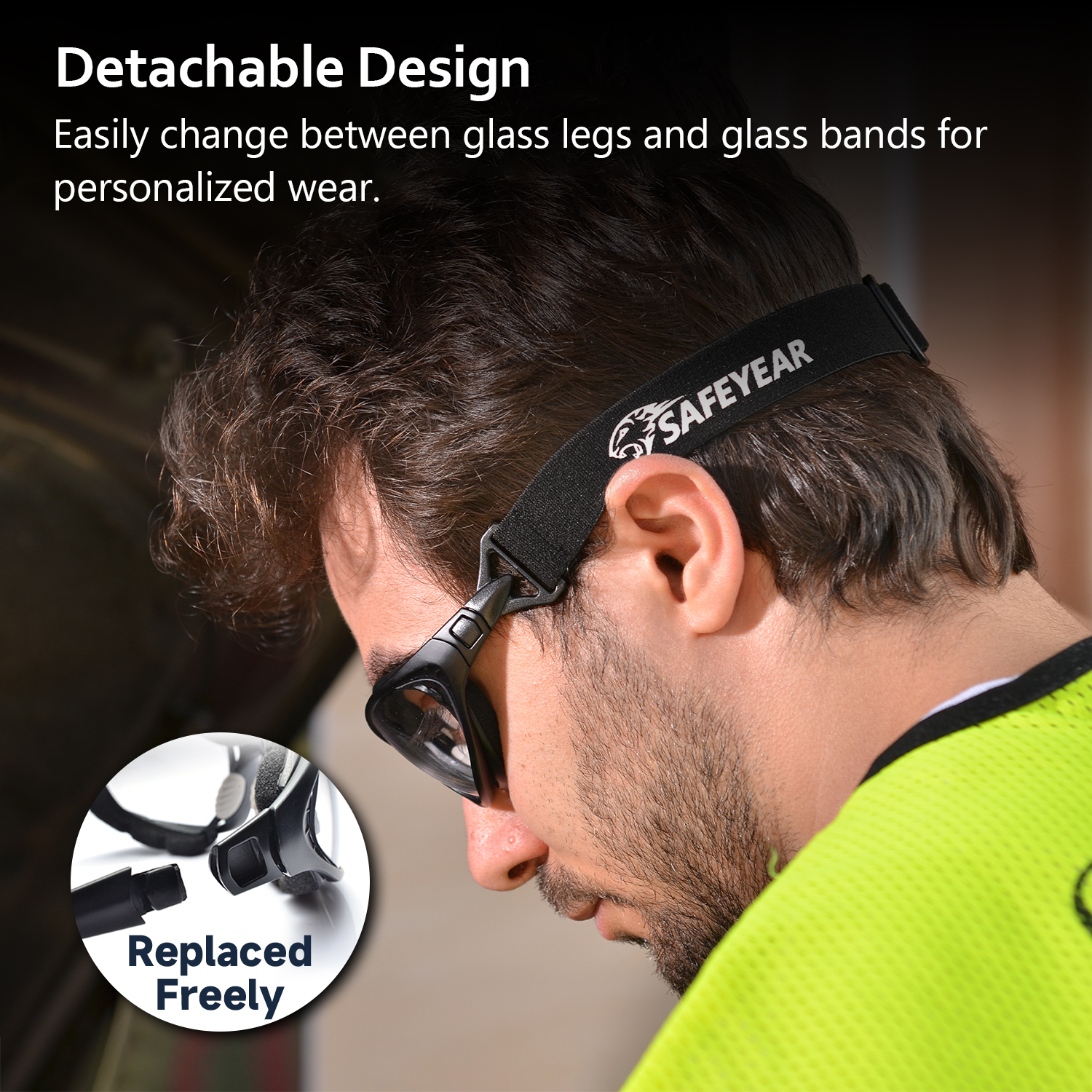  Protección de UV Safety Glass SG002