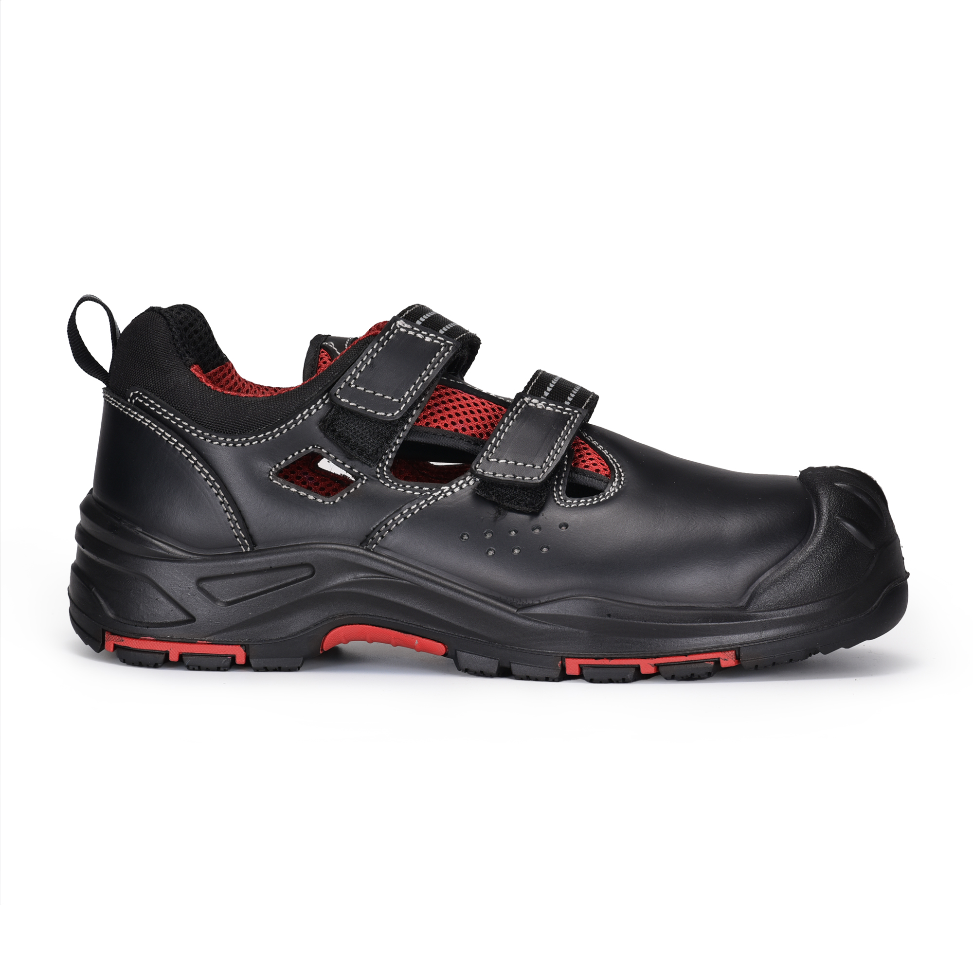 Sandalias de seguridad de diseño de velcro L-7585 gratis
