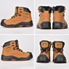 Botas de trabajo compuestas de metal sin dedo del pie S3 M-8356RB Overcap