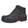 Botas de soldadura de trabajo de seguridad duraderas para trabajadores soldadores M-8387