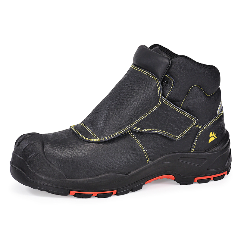 Botas de soldadura de trabajo de seguridad duraderas para trabajadores soldadores M-8387