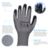 Guantes de trabajo de seguridad recubiertos de nitrilo N1552