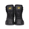 Diseño postal de alta calidad Botas de trabajo industrial Safey M-8578 Negro