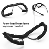 Gafas de seguridad antivaho ultracómodas con espuma interior acolchada | ANSI Z87.1 y EN166 SG002