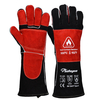 Guantes de soldadura de cuero para MIG/TIG | Protección contra el calor (EN 407) FL-1023