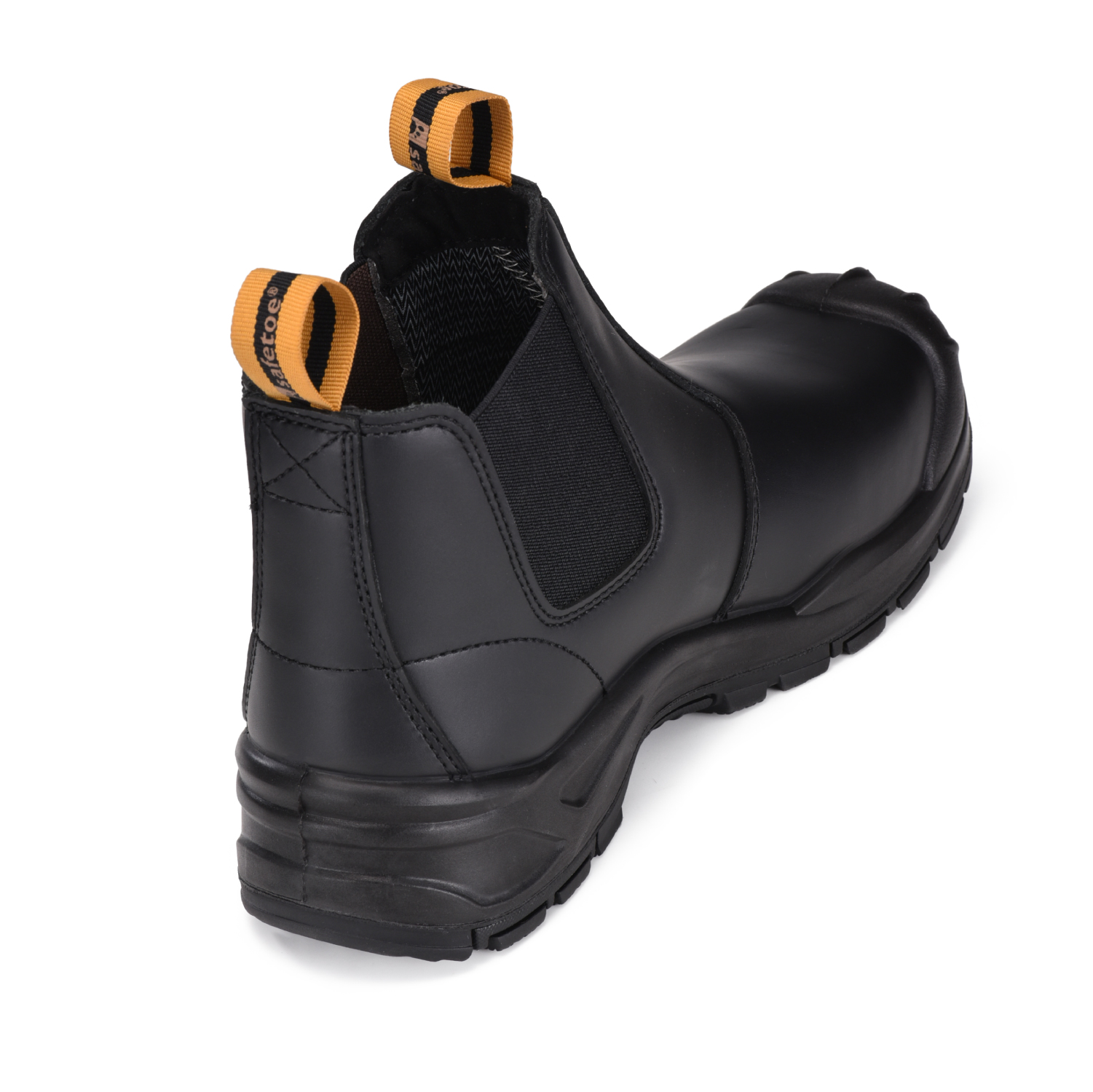 Botas de trabajo Chelsea zapatos de seguridad industrial Botas de trabajo de seguridad Chelsea M-8025NB BKOC
