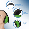  Ayudas de cancelación de ruido de muffs de oído protectores EM-5003 Green