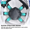 Casco de seguridad de mineros W-036 White