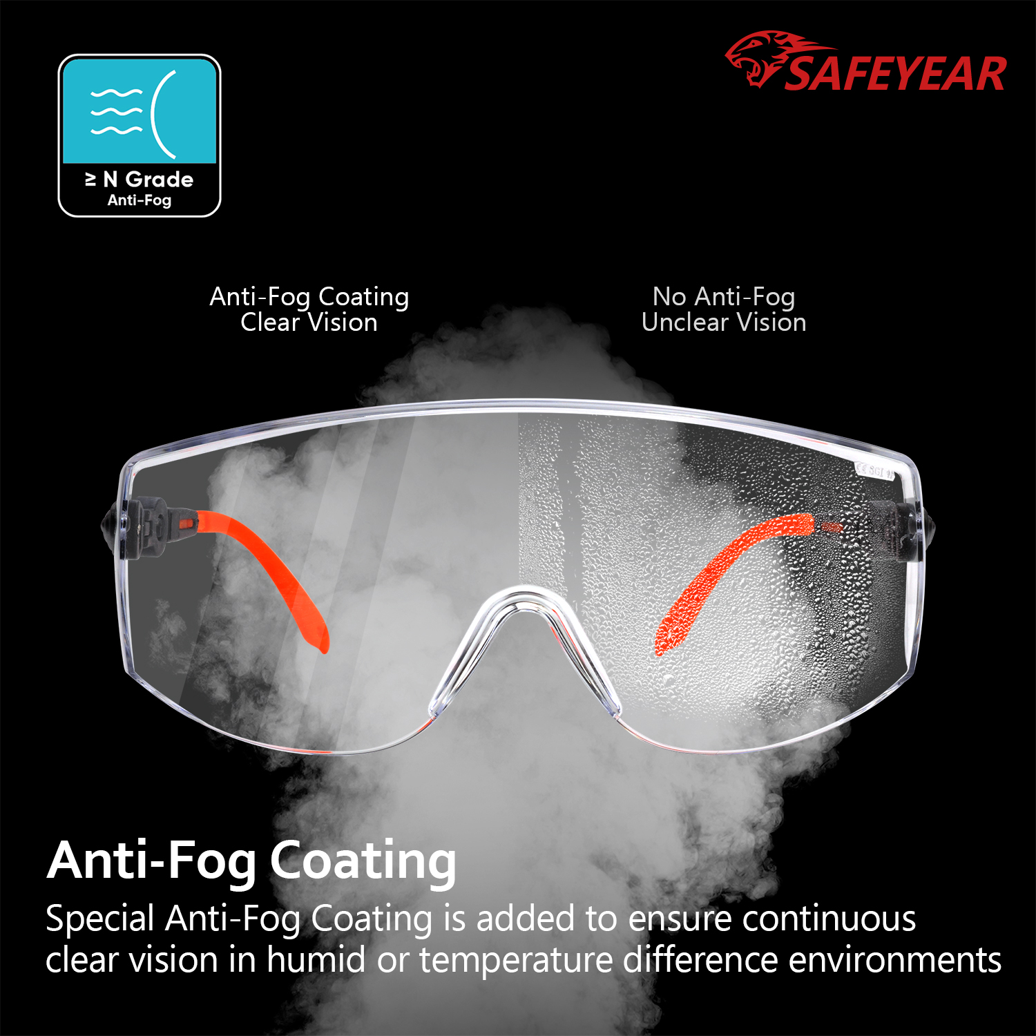 Sobre gafas de seguridad de trabajadores SG009