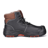 Botas de trabajo de invierno forradas de piel cálida con tapa de acero M-8551