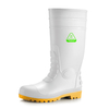 Botas de lluvia de servicio pesado W-6038 White