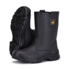 Botas de seguridad de punta de acero resistente a la industria de campo petrolero H-9430