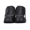 Botas de trabajo de soldadura Botas de trabajo negras de goma PU M-8027PR