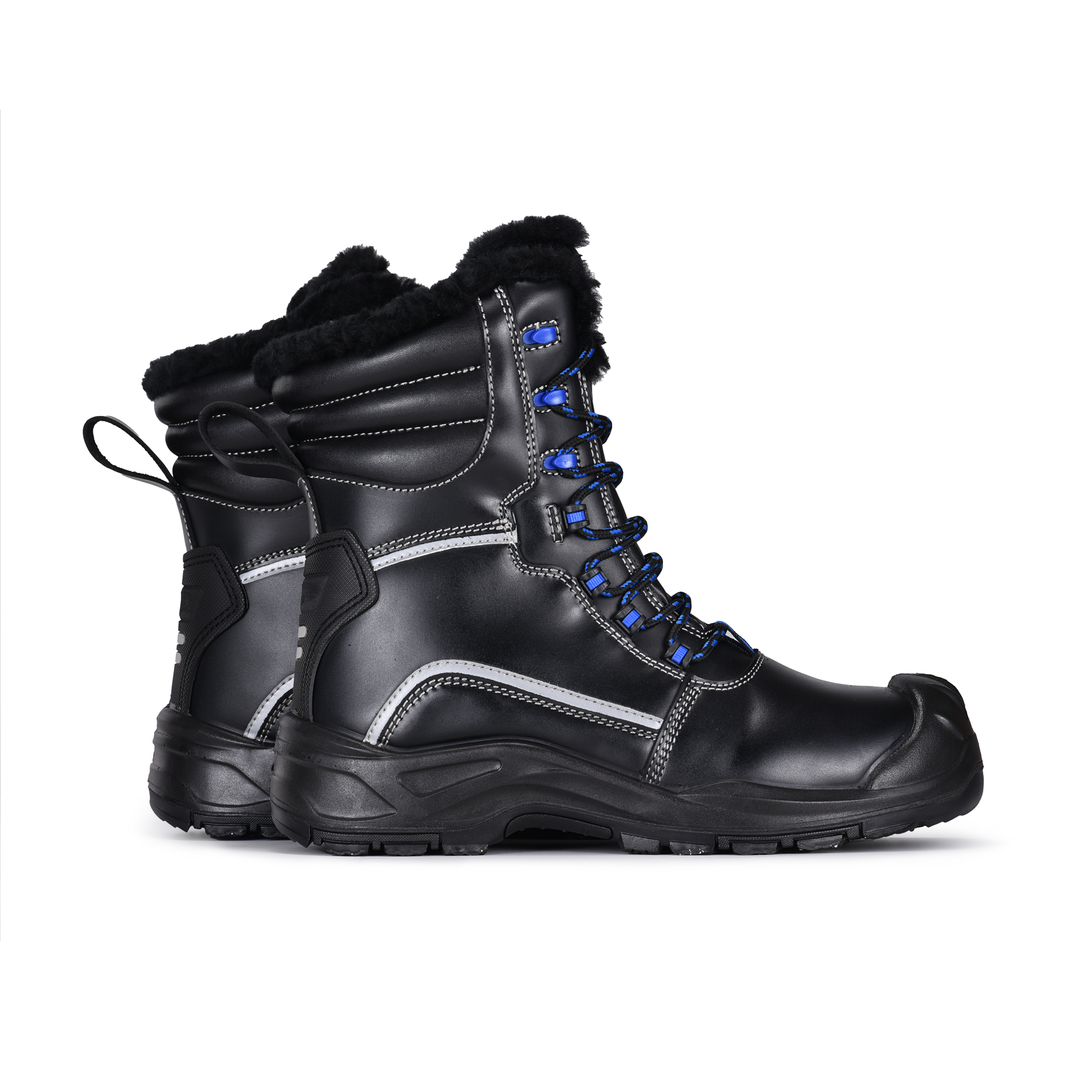 Botas de trabajo de invierno de pelaje cálido listos H-9550
