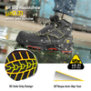 Vortigard ™ Botas de soldadura de trabajo de seguridad compuesto no metálico para trabajadores soldadores M-8387