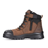  Botas de trabajo de seguridad de los pies compuestos Membrana impermeable M-8577 Brown