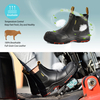 Botas de trabajo de seguridad Chelsea Design M-8025NBK
