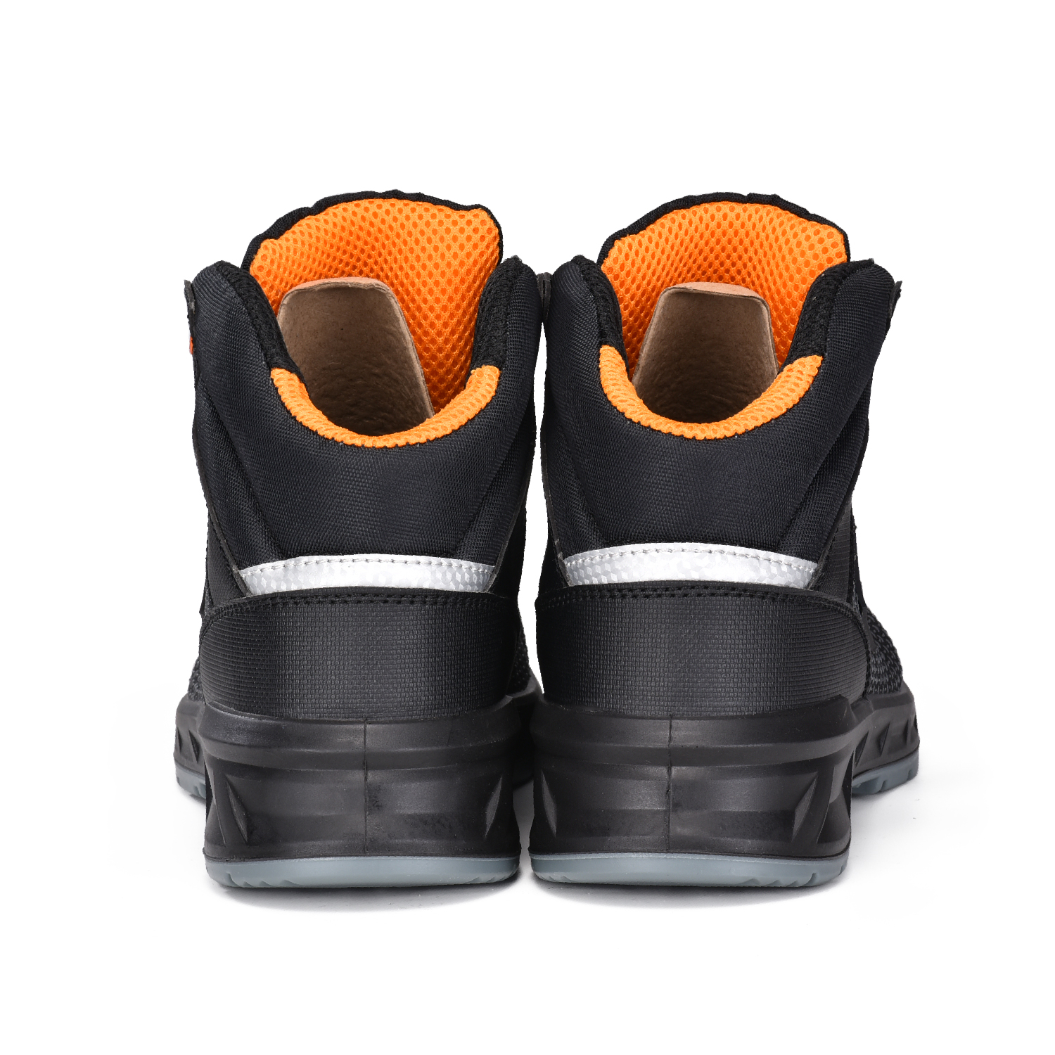 Botas de trabajo con puntera compuesta PU-Tek de corte alto para hombres y mujeres M-8571