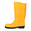 Botas de goma de PVC impermeable W-6055 amarillo