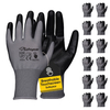 Guantes de trabajo de seguridad recubiertos de nitrilo N1552