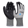 Guantes de trabajo de construcción Guantes de trabajo de seguridad resistente a los guantes PD8045 Negro