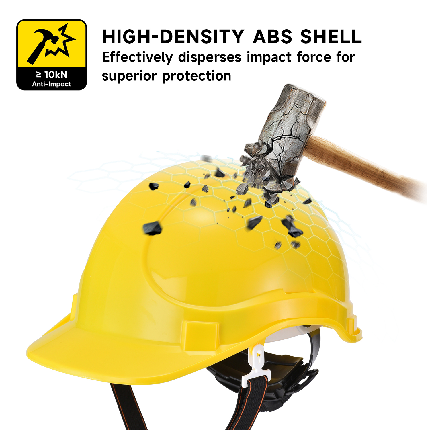 Casco de seguridad ventilado | Casco certificado CE EN397 y ANSI Z89.1