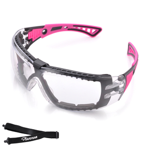 Gafas de seguridad antivaho para mujer | ANSI Z87.1 y CE EN166