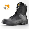 Botas de trabajo de seguridad tácticas con punta de acero combate militar a prueba de agua H-9438