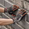 Guantes de trabajo mecánicos anticorte Ready Stock TPR9004 Naranja