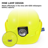 Construcción del casco Hat Hard ABS CE APROBADO CELMETS W-018 Amarillo
