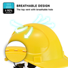 Helmets de seguridad aprobados por CE W-018 Amarillo