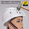 Helmets de seguridad de mineros y construcción W-003 White