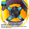 Helmets de seguridad de ABS amarillos W-003