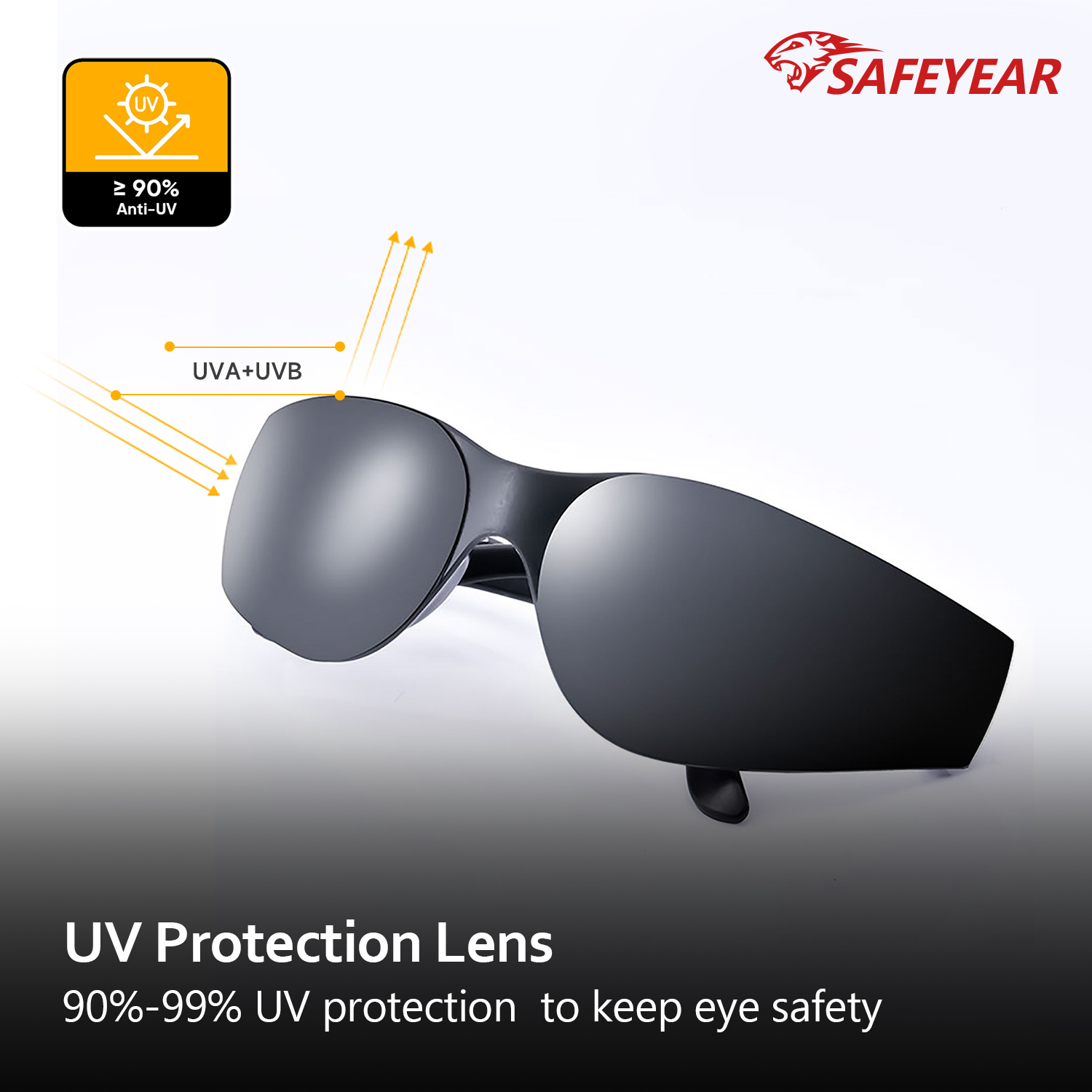 Gafas de sol de seguridad protectores SG001 Negro