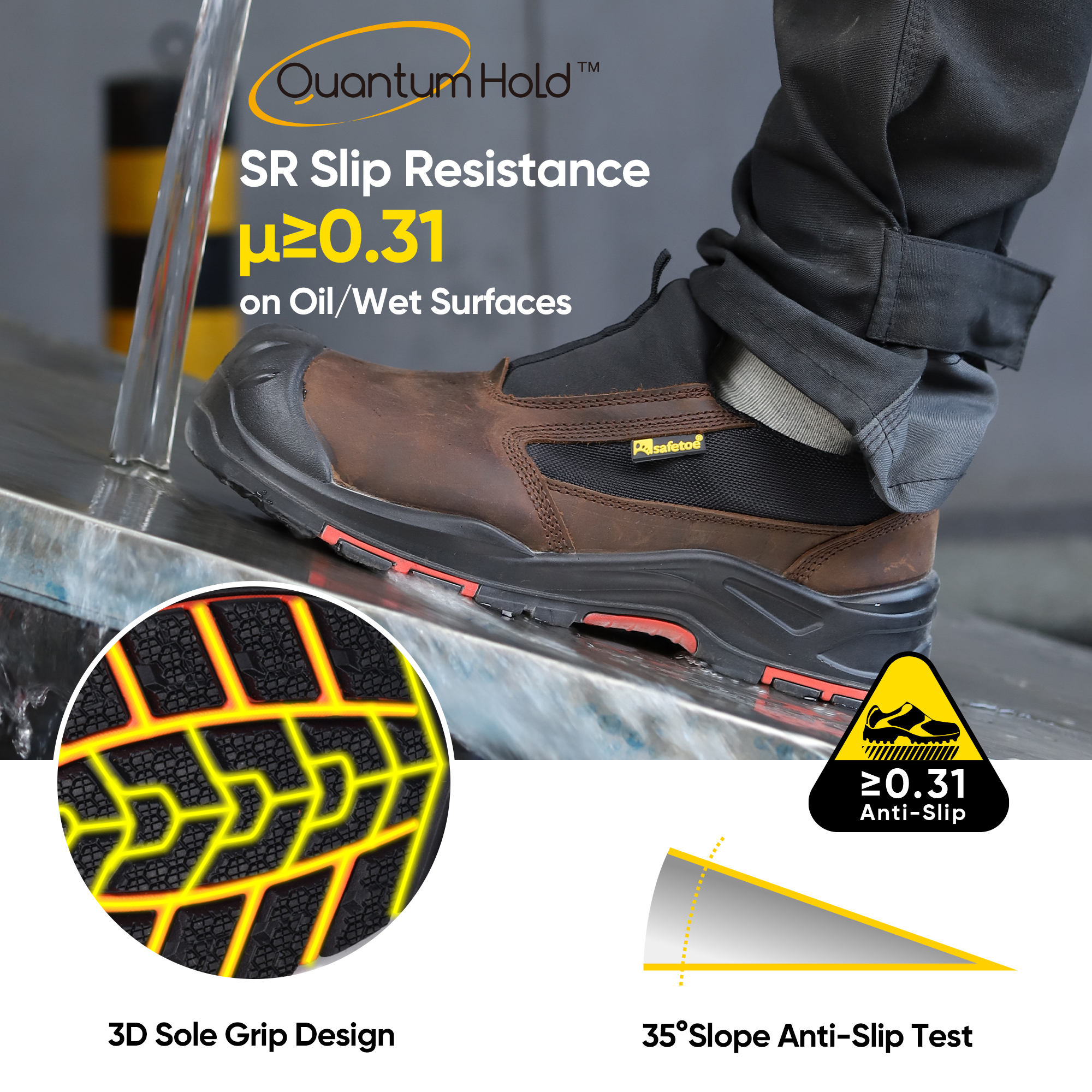 Zapatos de seguridad eléctrica Zapatos de seguridad L-7525 Super