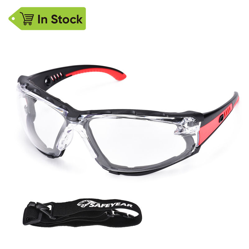  Gafas de seguridad de protección para mujeres SG037 RED