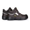 Botas de trabajo del sitio Botas de seguridad de construcción M-8027 Brown