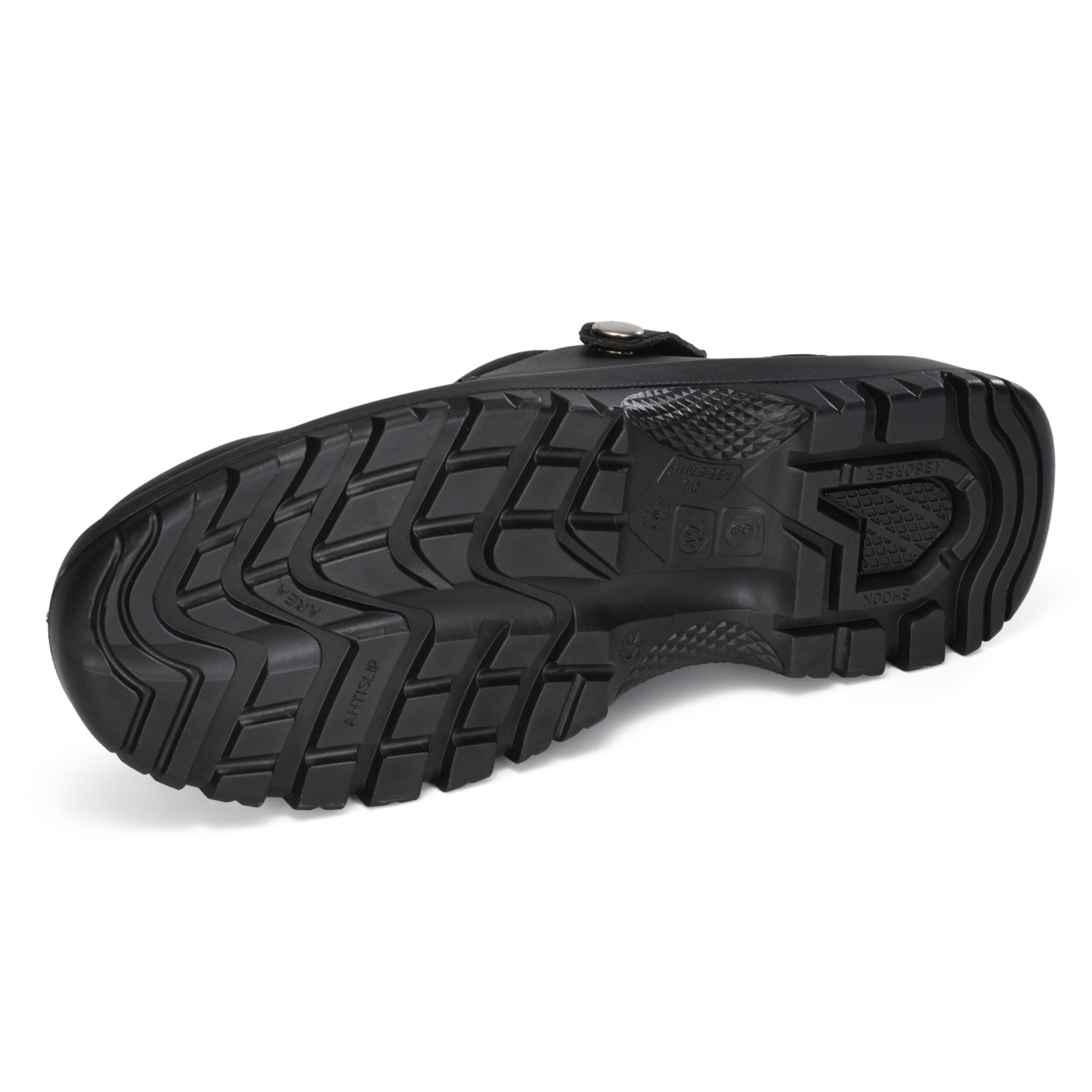 Zapatos de seguridad para el trabajo en la cocina con punta de acero para chef en la industria alimentaria CleanShield SB