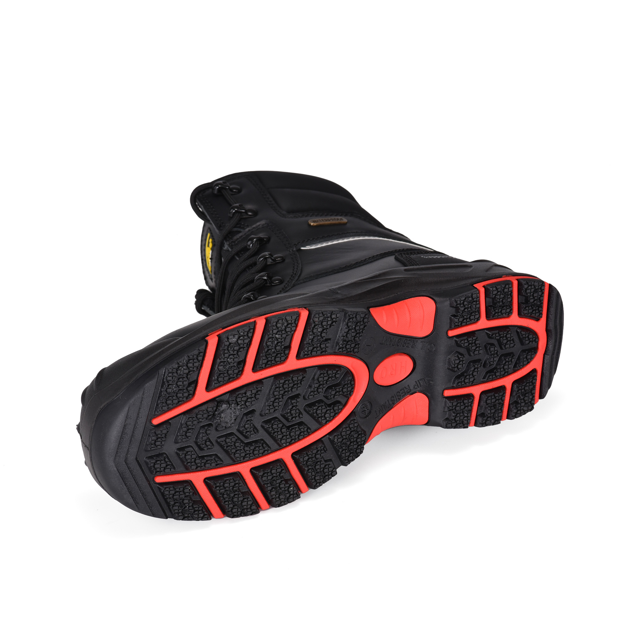 Botas de trabajo resistentes al agua resistente al aceite para hombres trabajadores H-9552 zip
