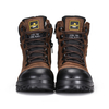  Botas de trabajo de seguridad de los pies compuestos Membrana impermeable M-8577 Brown