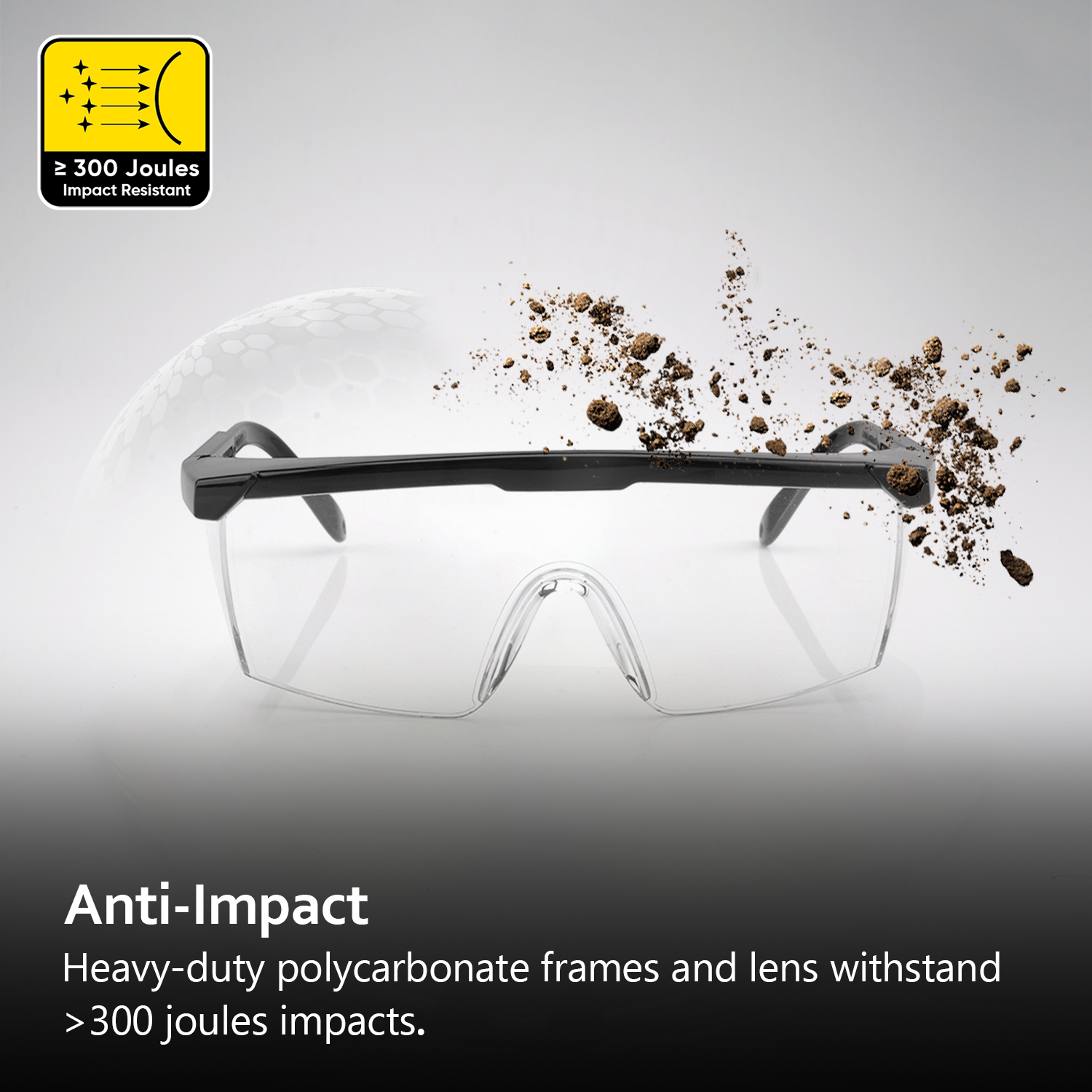 Gafas de seguridad de protección para los ojos listos KS102