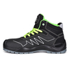 Zapatos de seguridad de tela de estilo deportivo ligero y transpirable para hombres-M-8576 verde